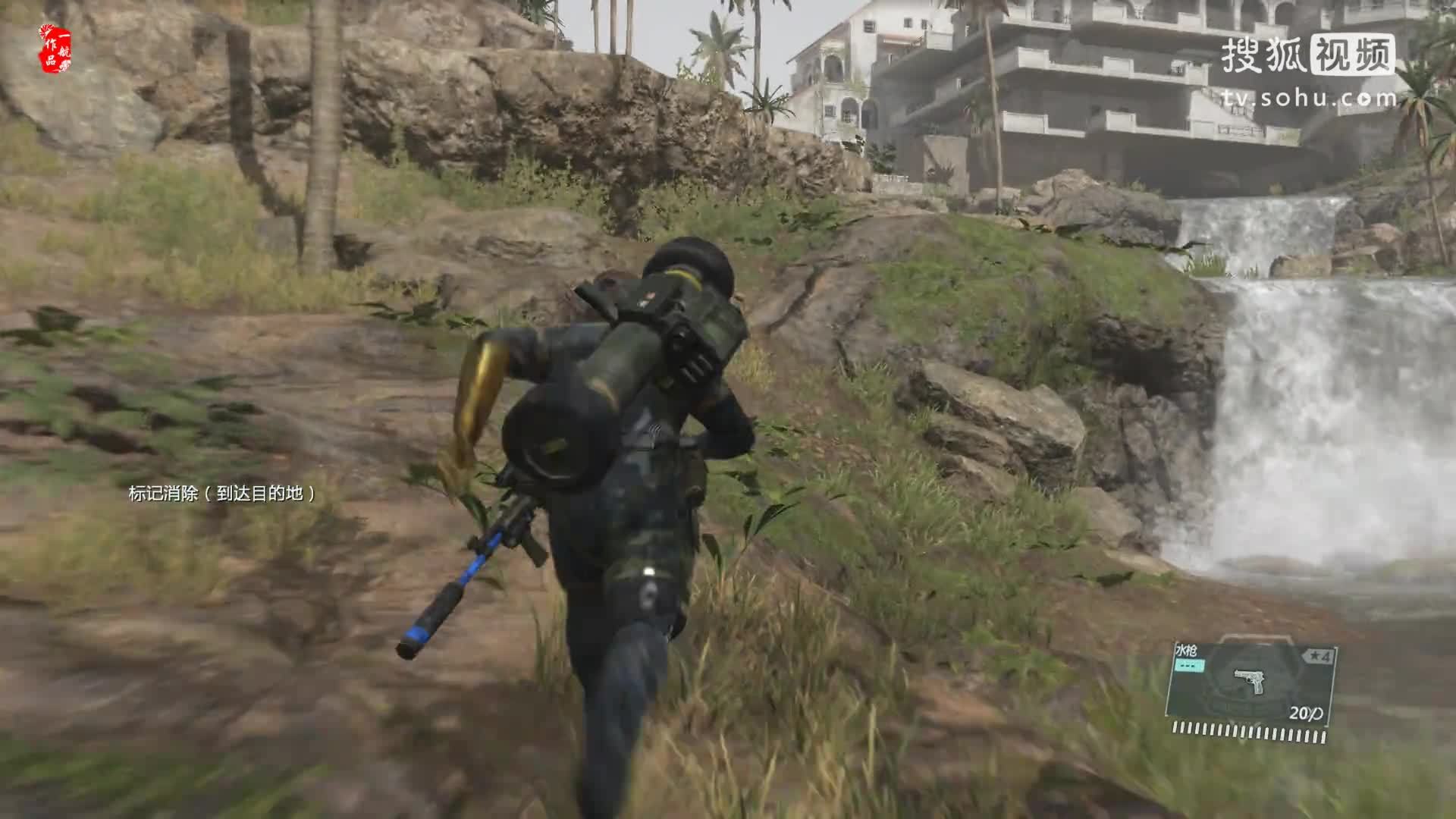 一航丶《合金装备5：幻痛》不使用武器S评价潜行速攻中文剧情流程解说EP48--极密语者