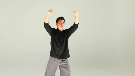 简单太极全身调理基本练习（四）三椎康复 环形伸缩导引