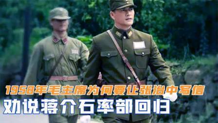 趣谈古今事 毛主席为何要让张治中写信，劝说蒋介石率部回归