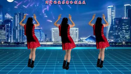 动感时尚广场舞 流行老歌广场舞《没有你陪伴我真的好孤单》动感DJ版