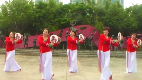 广场舞 广场舞《桃花谣》