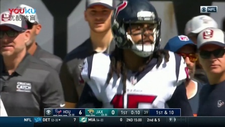 【NFL第7周比赛集锦】德州人20-7美洲虎