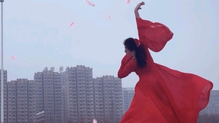 青青世界广场舞《落花》中国风爵士