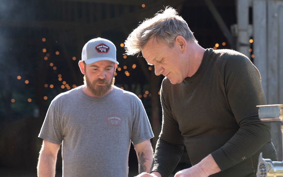 宏伟的斯莫基山脉