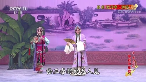 中国京剧音配像精萃 《中国京剧像音像集萃》 20191114 昆曲《牡丹亭·游园》