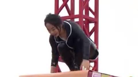 男生女生向前冲 第九季 女生组首当其冲 全部落水