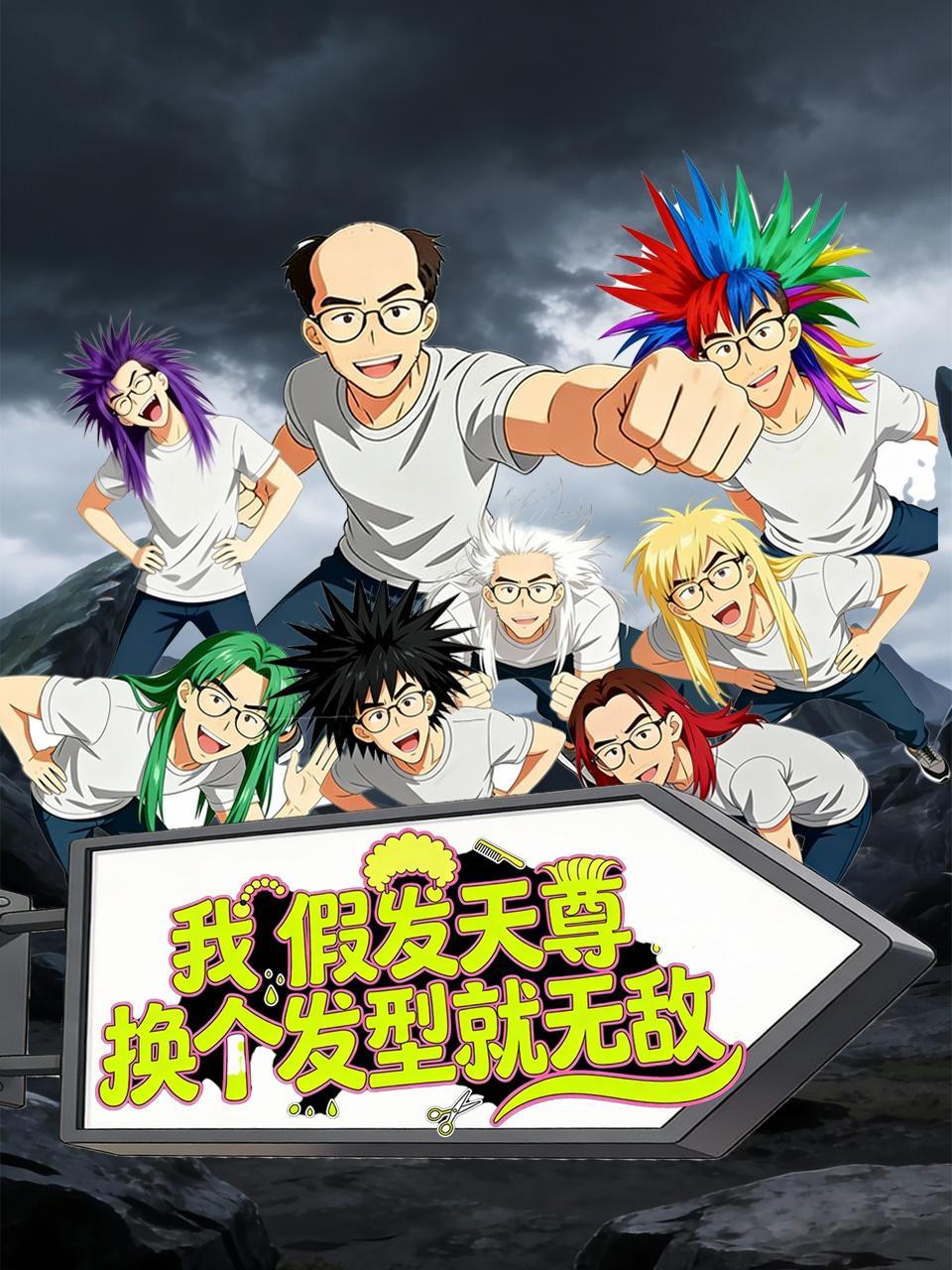 我，假发天尊，换个发型就无敌