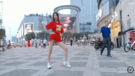 舞者滢滢 第一季 长腿滢滢在恒茂梦时代性感热舞《Good Luck》