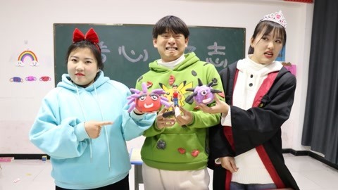 美女家务事 冬冬不讲卫生，小晴上演“细菌大战”整治他，小朋友要勤洗手哦！