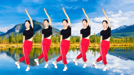 广场舞《自由飞翔》凤凰传奇经典歌曲32步