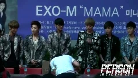 EXO 仁川签名会开场 饭拍版 12/05/11-EXO-M