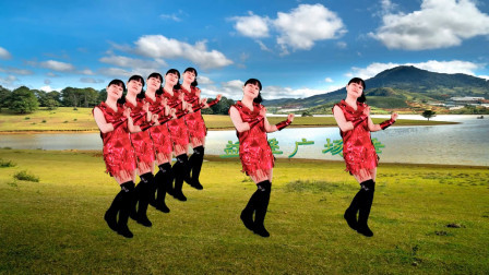 广场舞《一剪梅》经典的老歌，简单的快乐，美美哒