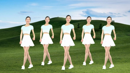 广场舞《姐的心你并不了解》简单健身操 歌曲好听！