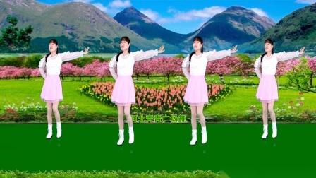 新歌新舞《桃花树下唱情歌》32步心醉优美