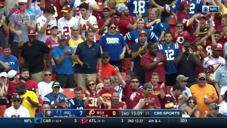 【NFL第2周比赛集锦】小马21-9红皮