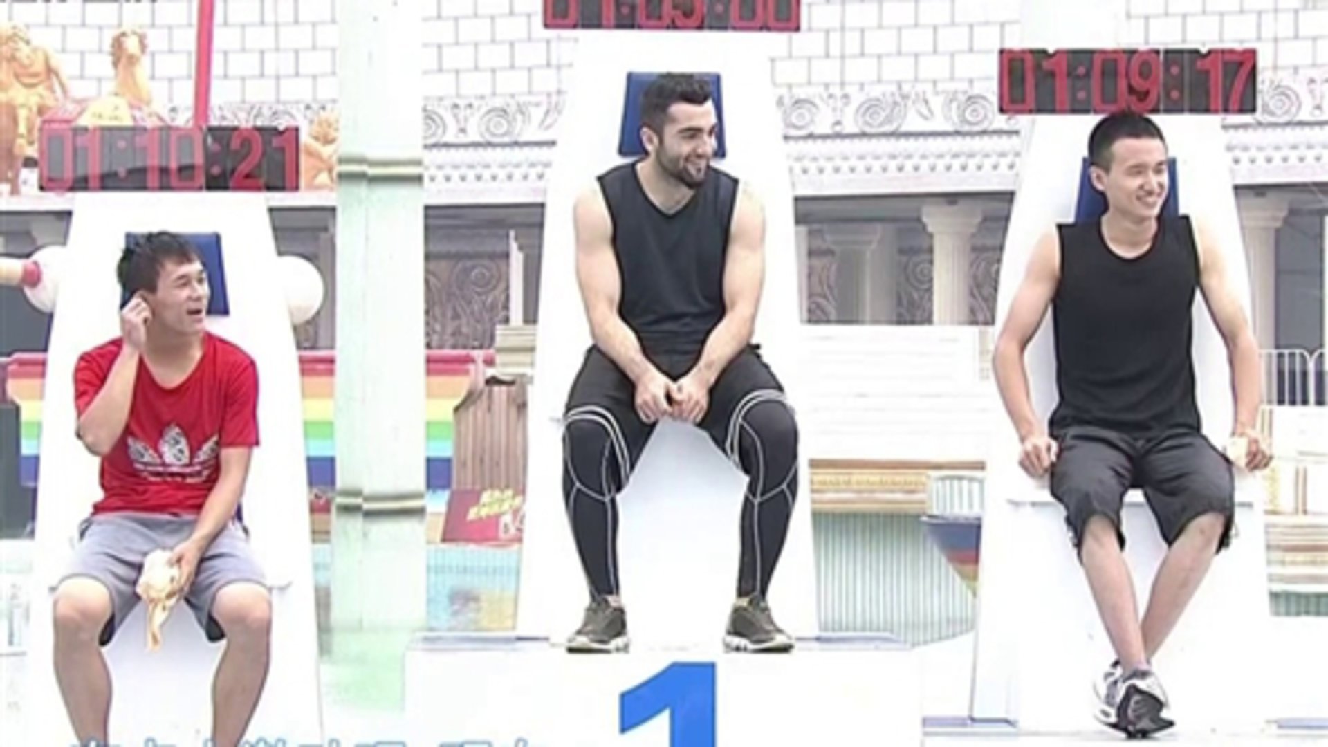 争霸赛三甲不相上下