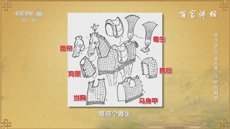 百家讲坛 《百家讲坛》 20240526 金戈铁马（骑兵篇） 12 甲骑具装