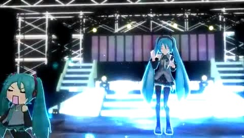 初音未来 爱言叶-初音未来 (初音，miku)