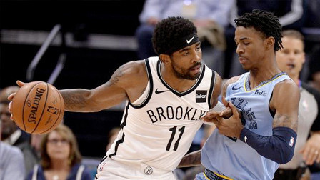 NBA流言收割机 克劳德三分绝杀! 灰熊OT胜篮网，莫兰特30+9厄文37分