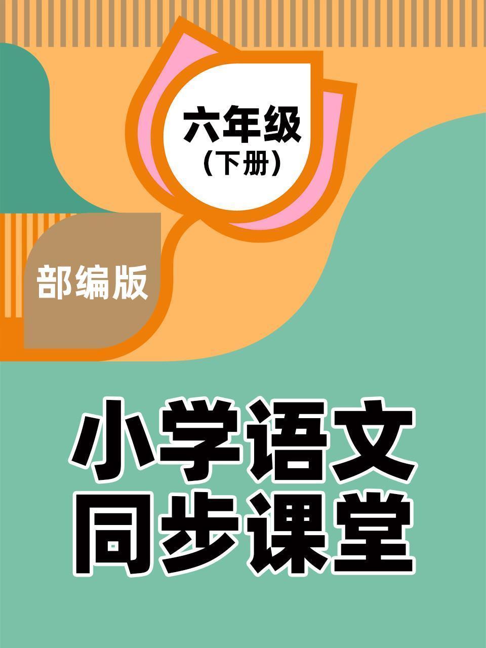 部编版小学语文同步课堂六年级（下册）