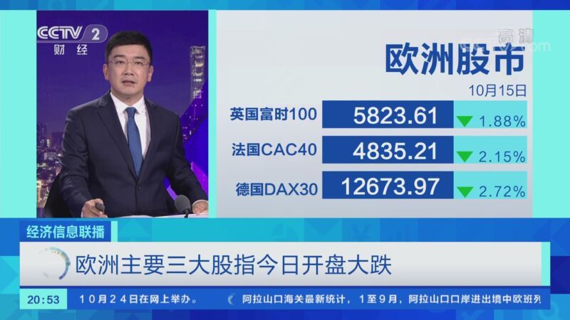 经济信息联播 《经济信息联播》 20201015