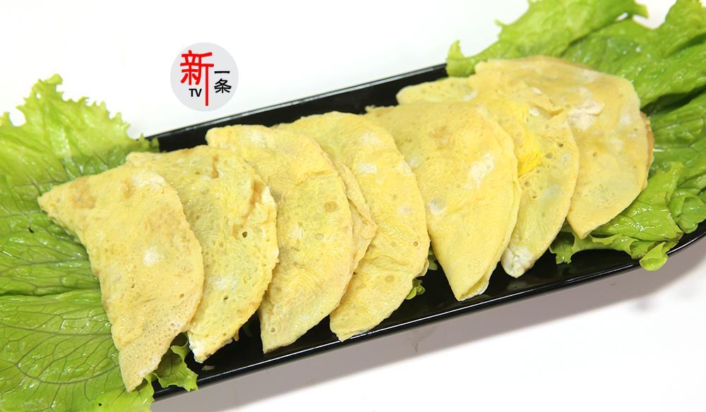 新一条美食 新一条鸡蛋饺，几分钟就可以学会，简单好吃