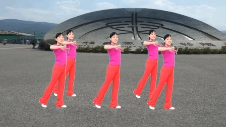 玫香广场舞《多想有你陪在我身边》动作健身操, 音乐超好听, 编舞: 杨丽萍