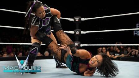 WWE在中国 2018梅杨女摔经典争霸赛 第一轮: 李霞旋风腿逆转凱伦Q