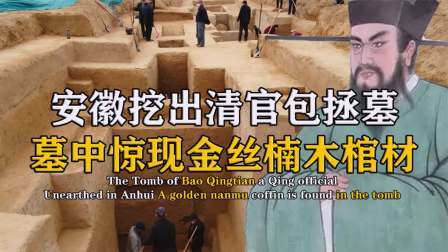考古新发现第二季 安徽惊现包拯墓 中，其内金丝楠木文物无数，专家被古人骗了千年