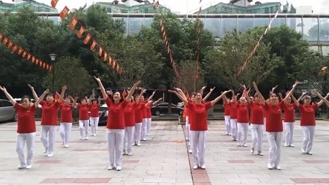 广场舞 广场舞《最美的中国》