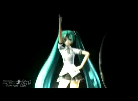 初音未来 初音未來39'演唱会 现场版 中日文字幕 12/03/08-初音未来 (初音，miku)
