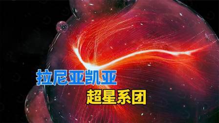 地球和银河系在庞大的拉尼亚凯亚超星系团面前，只是一粒尘埃而已