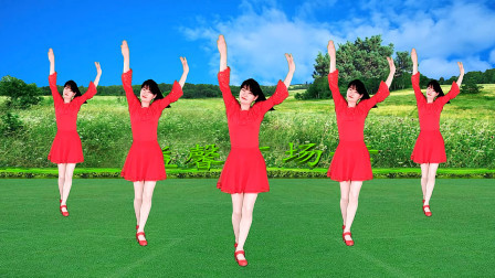 热曲广场舞《闯天涯》时尚又动感的32步，