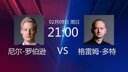 2020斯诺克 尼尔-罗伯逊VS格雷姆-多特