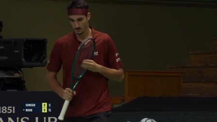 【全场回放】鲁德2-0索内戈 2024ATP斯德哥尔摩站第二轮