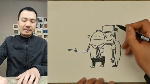 创意儿童画：如何从一个小人变出好多小人