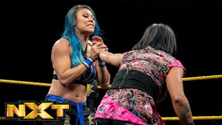 WWE在中国 美国时间2月20日 李霞完成NXT电视首秀