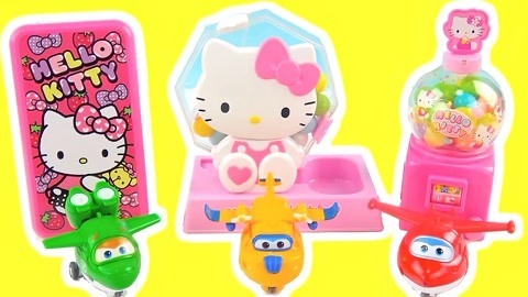 玩具益趣园 凯蒂猫糖果机和食玩