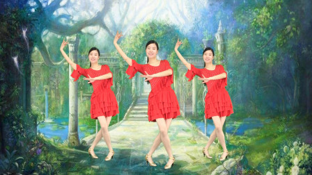 32步广场舞《往后有你》一首好听的浪漫情歌！