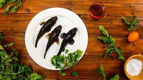 达人厨房 荠菜烩塘鳢鱼