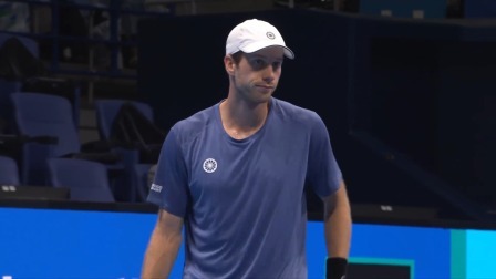 【全场回放】贝雷蒂尼2-0范德尚舒普 2024ATP东京站 第一轮