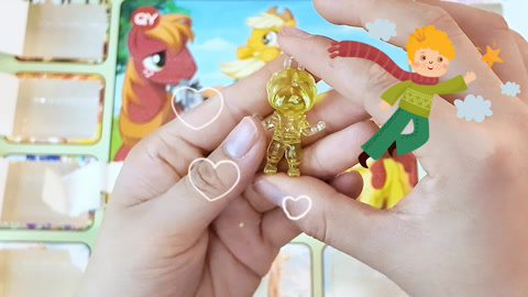 尼可盲盒洞洞乐 小马宝莉竟然拆出小王子