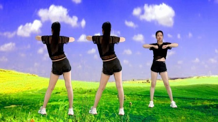 健身操，肩颈舒服了腰也瘦了，正背面教学版