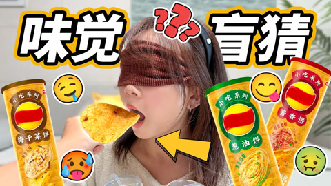 小伶玩具2024 蒙眼美食挑战，黑暗料理诞生记，味觉测试！