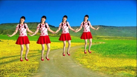 热搜广场舞《村花》舞步优美欢快好看，附分解