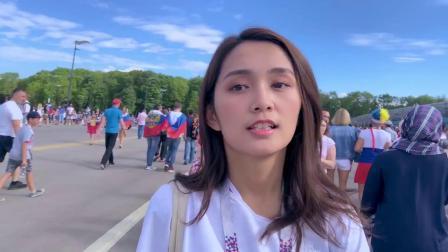 世界杯前线风云 英格兰2-0瑞典进四强 球迷大合唱“快乐足球 快乐song”