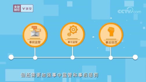 中国经济大讲堂 《央视财经V讲堂》 20190323 理性监管 路在何方？