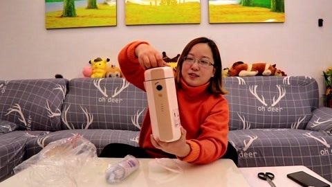 梁小轩和轩妈试吃各种美食 一人食早餐机