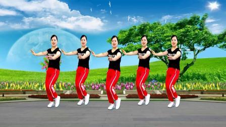 32步广场舞《七月火把节》节奏欢快 正背面完整版