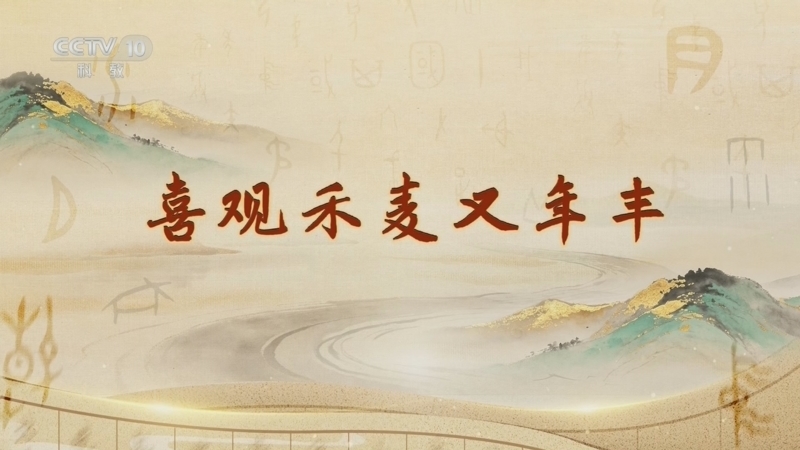 百家讲坛 《百家讲坛》 20260705 字得其妙 6 喜观禾麦又年丰